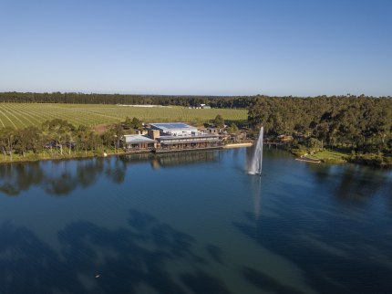 West Australian brewery next to a lake